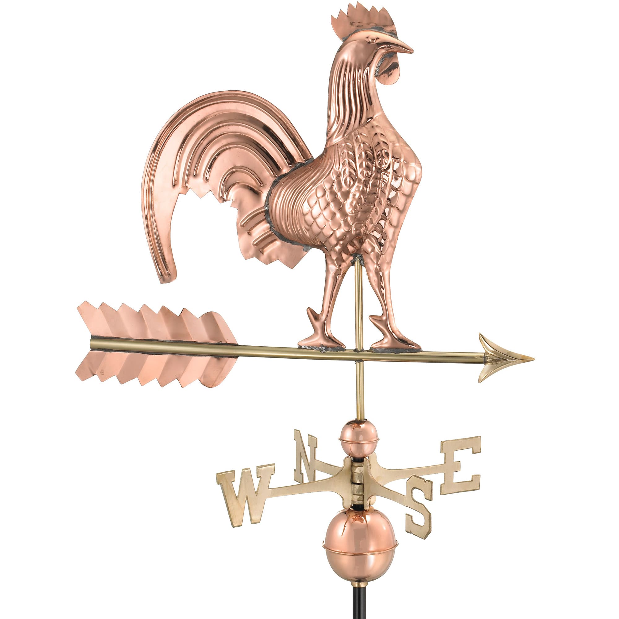 Rooster Copper Weathervane