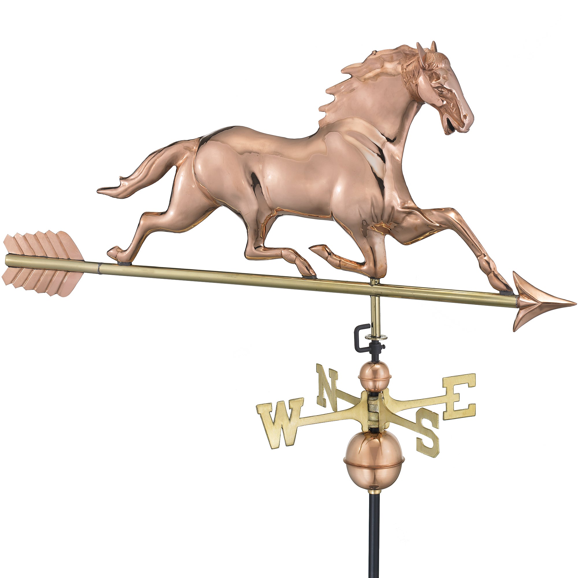 Horse with Arrow Copper Weathervane