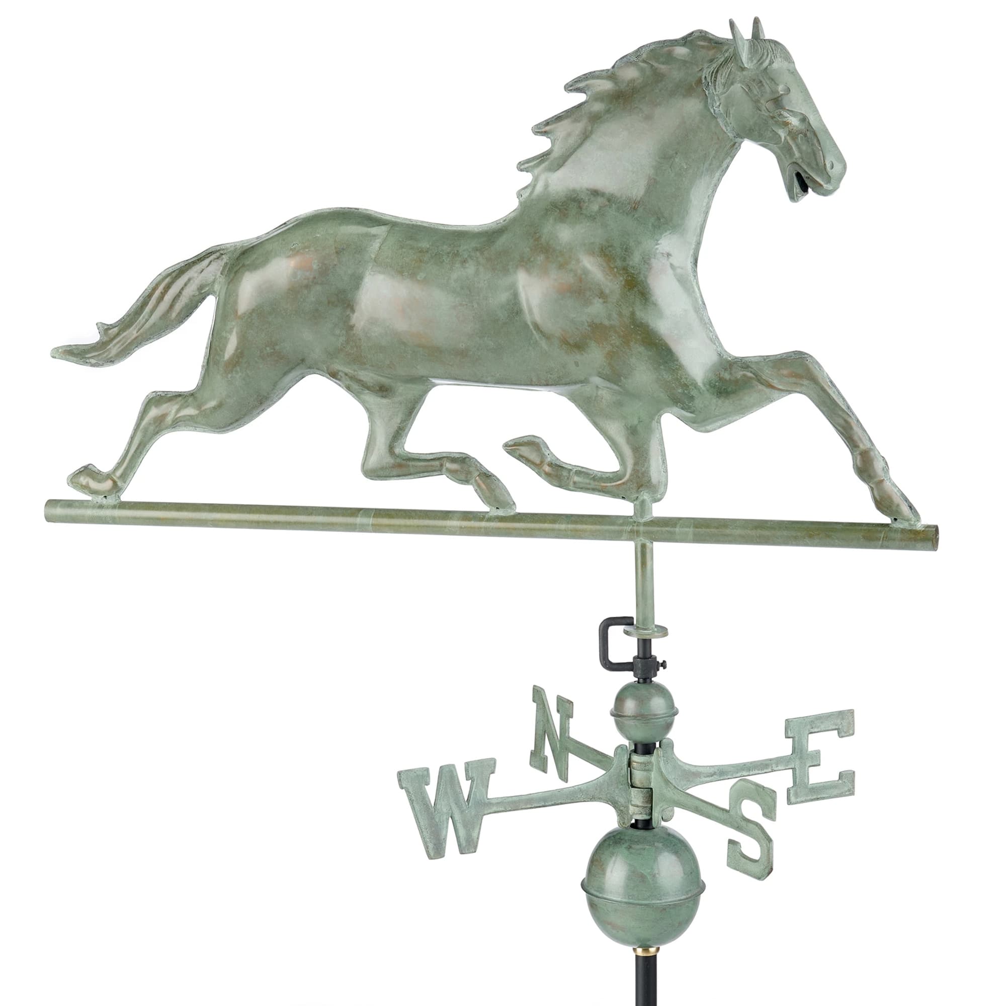 Horse Aged Copper Weathervane