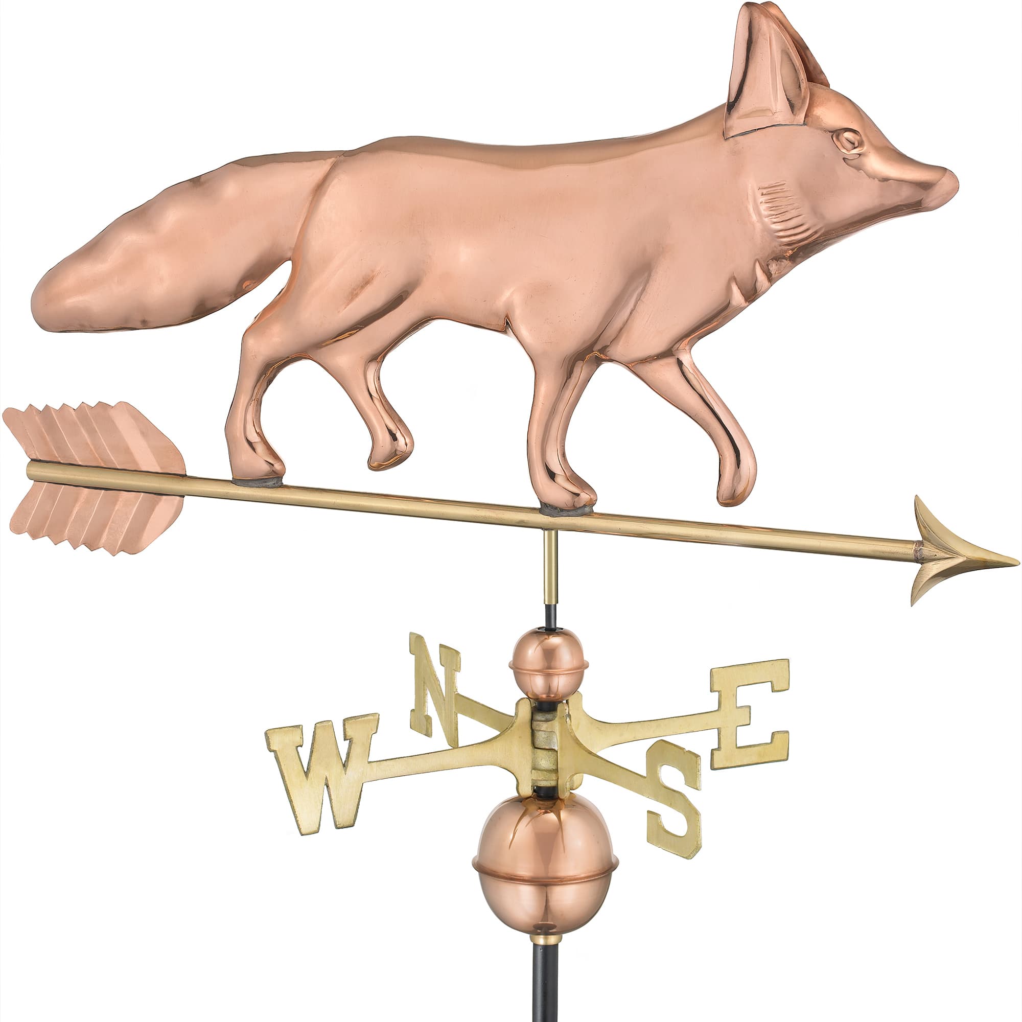 Fox Copper Weathervane