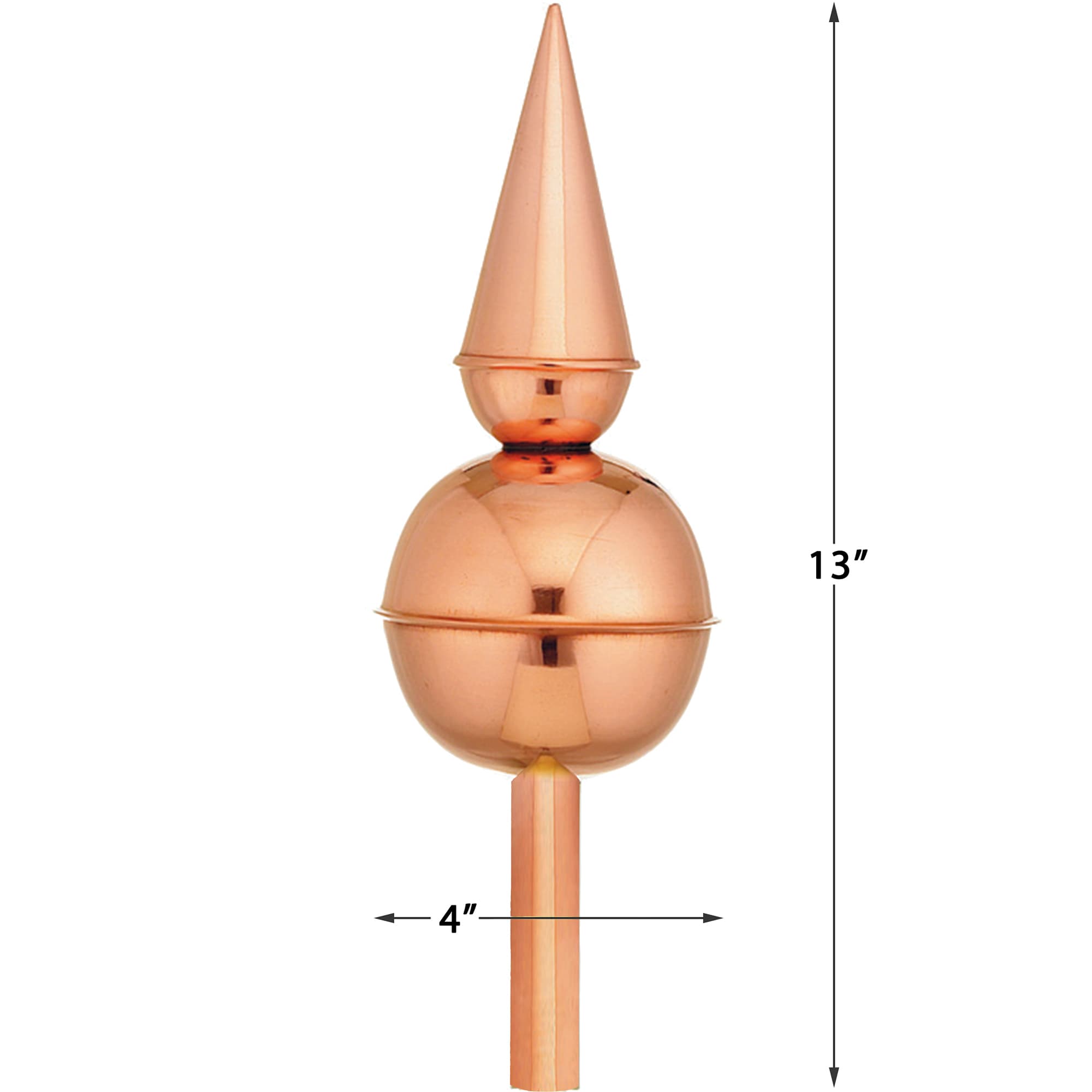 Avalon Copper Finial