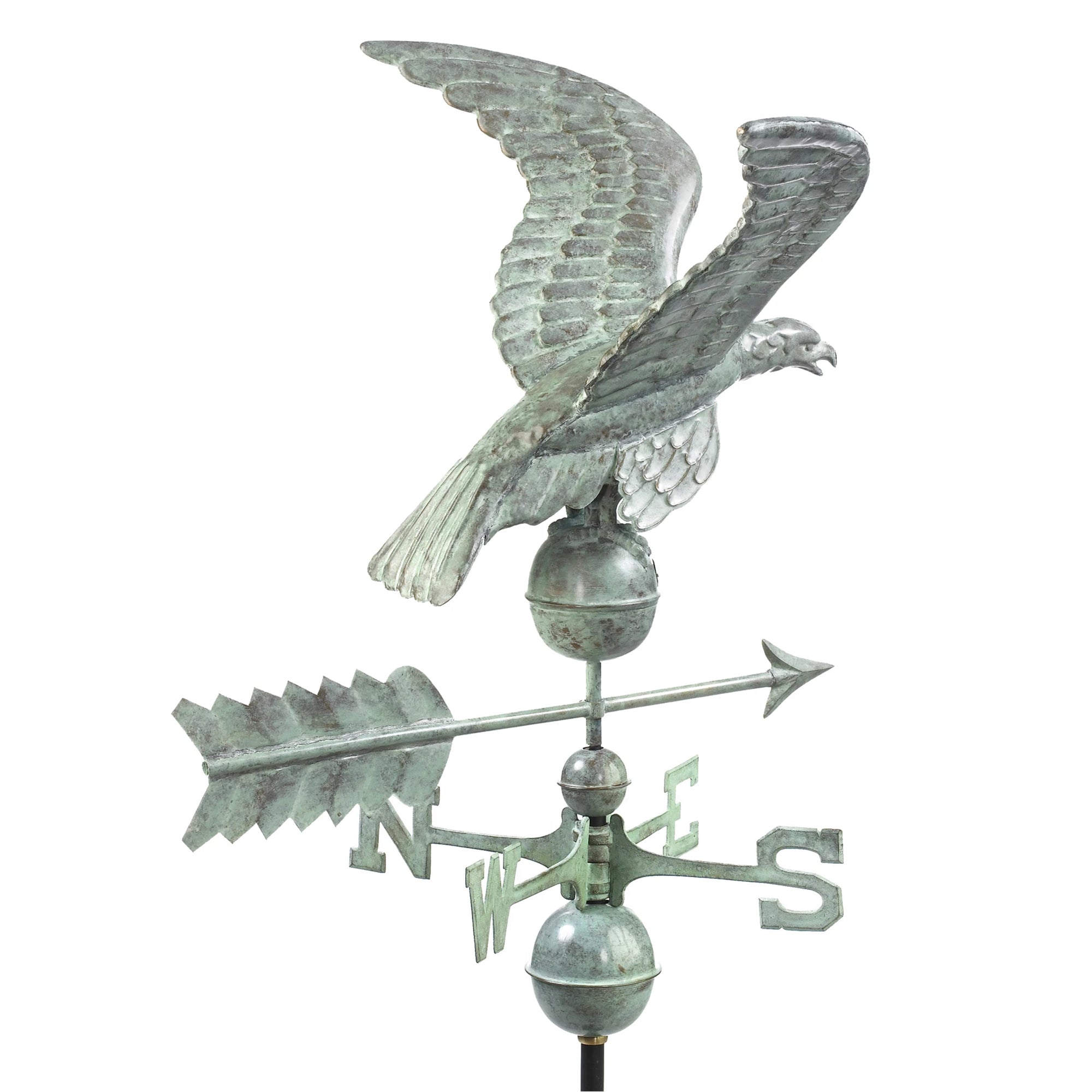 Smithsonian Eagle Aged Copper Weathervane