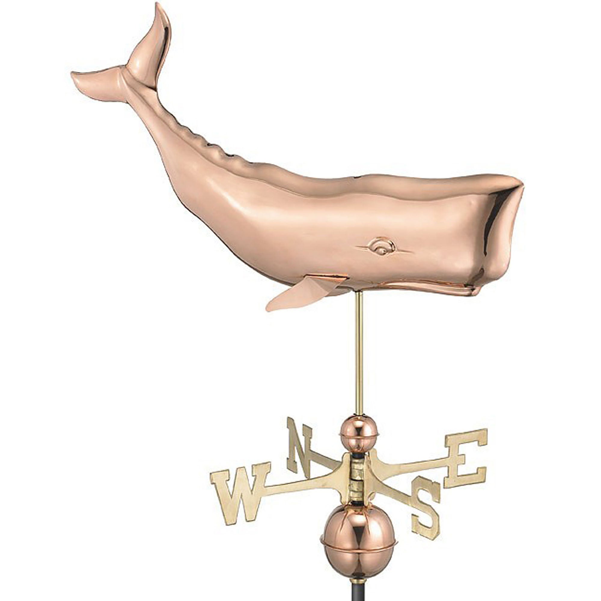Whale Copper Weathervane