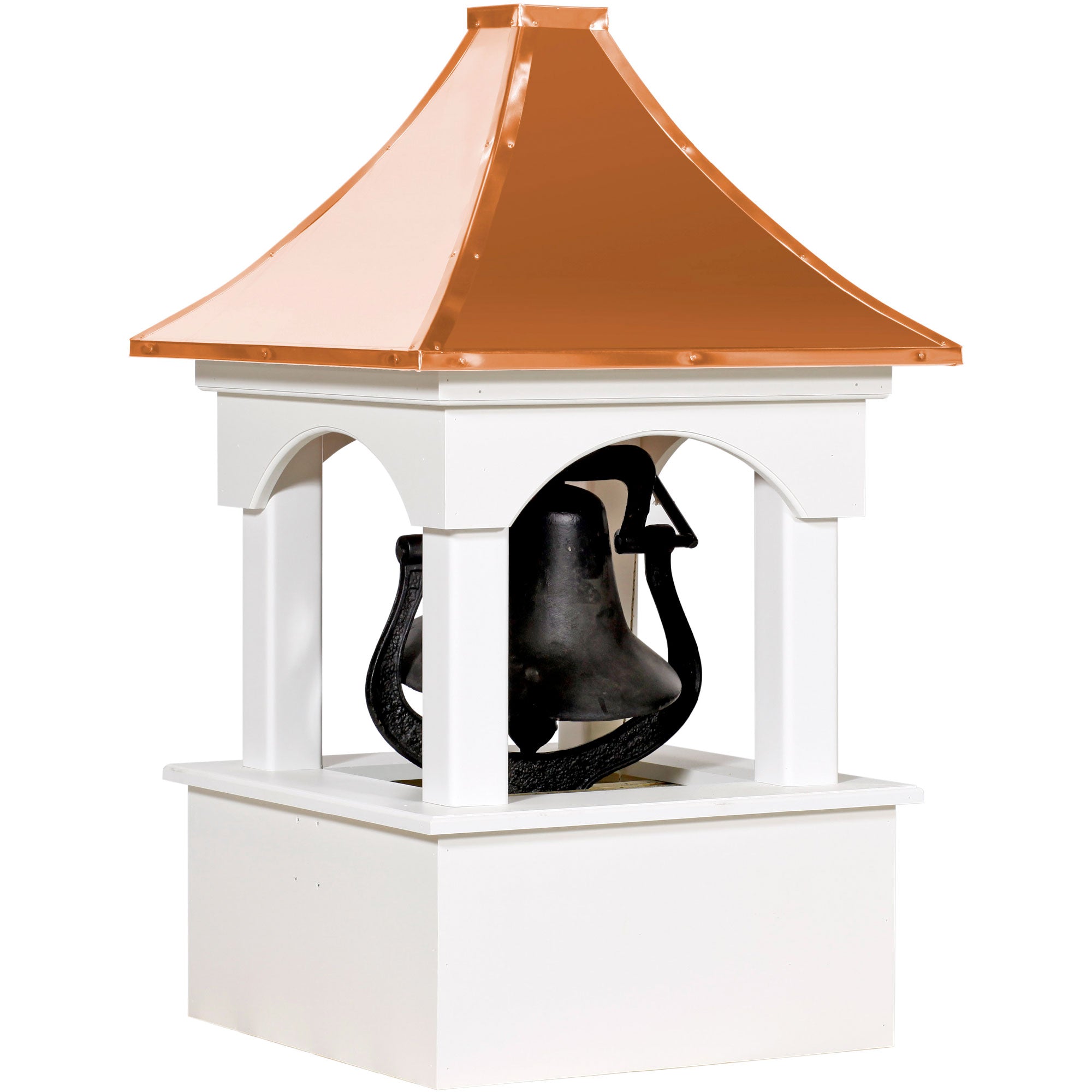 Bell Tower Vinyl Cupola with Copper Roof